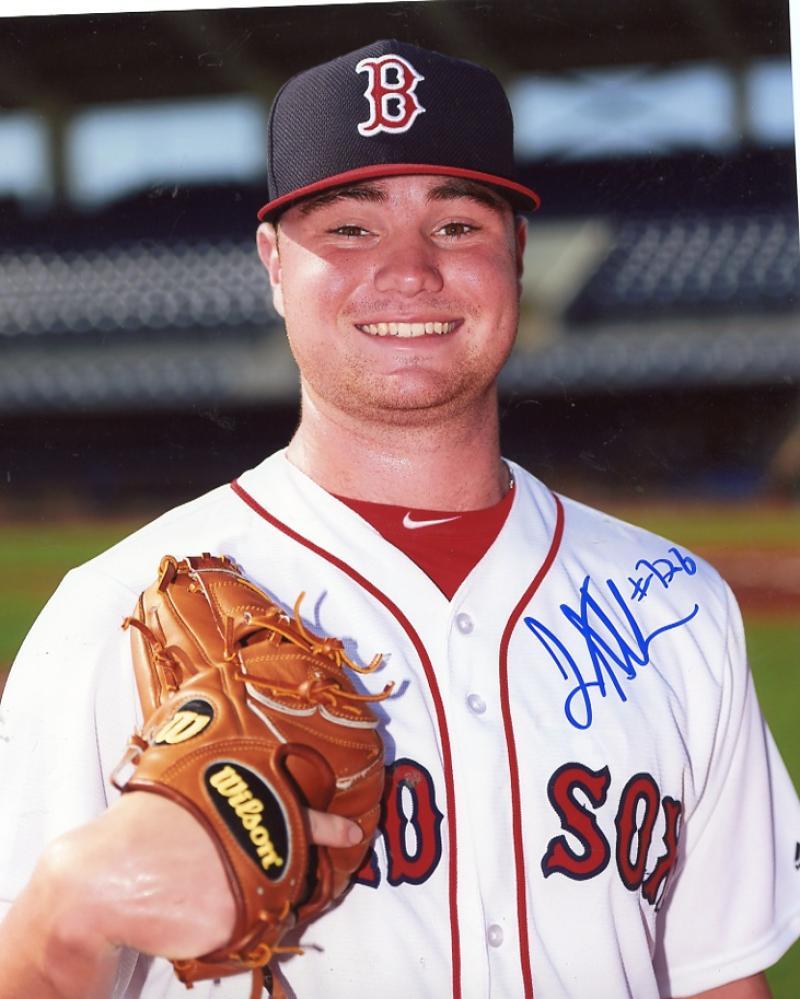 LOGAN  ALLEN   BOSTON  RED SOX    SIGNED AUTOGRAPHED 8X10 PHOTO W/COA 
