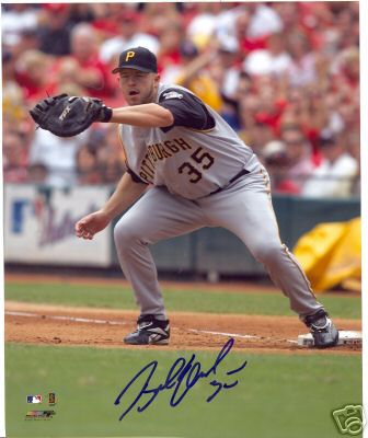 BRAD  ELDRED     PITTSBURGH   PIRATES   SIGNED 8X10