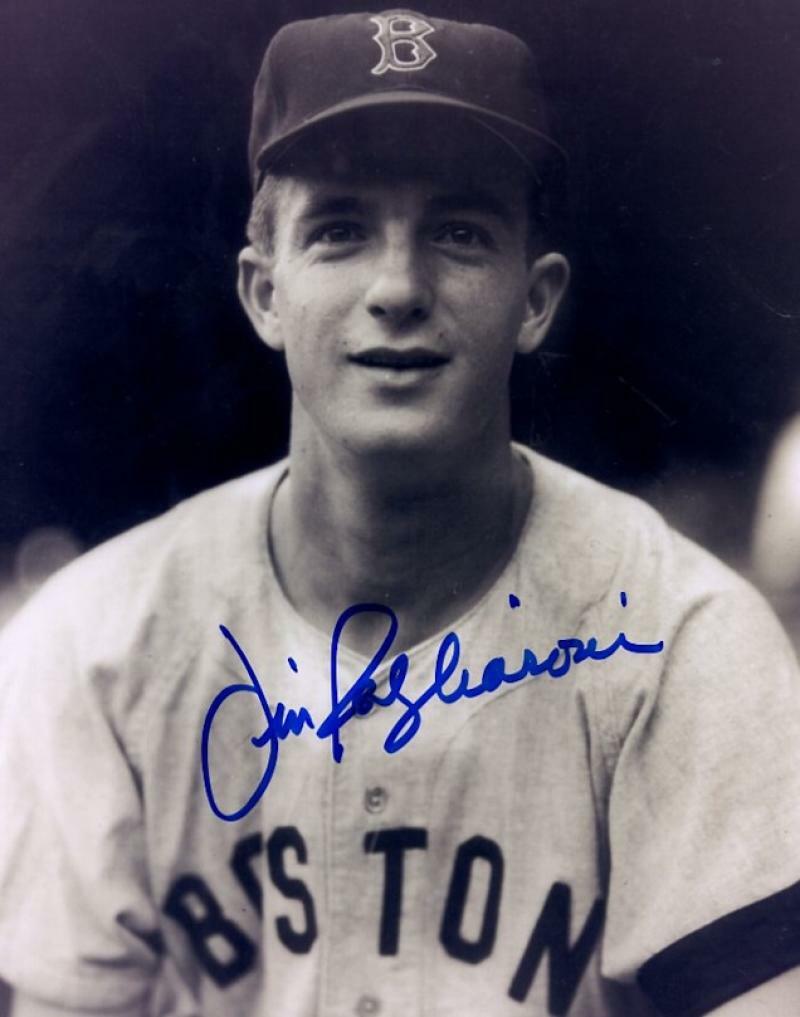JIM PAGLIARONI BOSTON RED SOX SIGNED AUTOGRAPHED 8X10 PHOTO W/COA
