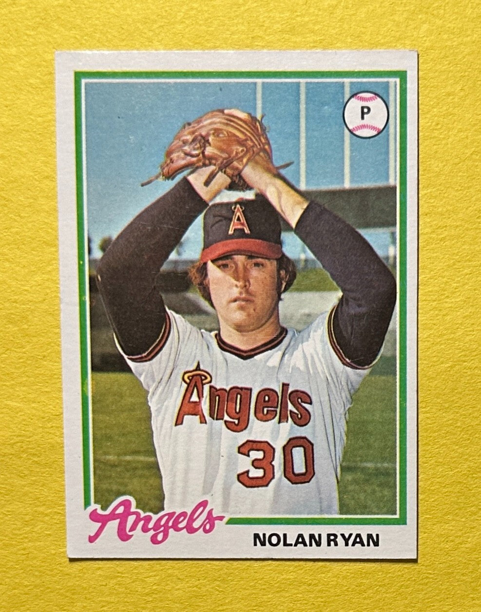 1978 TOPPS NOLAN RYAN #400 ANGELS