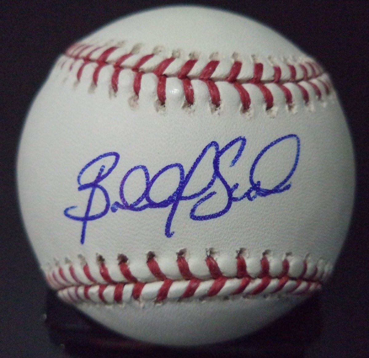 BOBBY SCALES CUBS/RED SOX SIGNED AUTOGRAPHED ROMLB BASEBALL W/COA