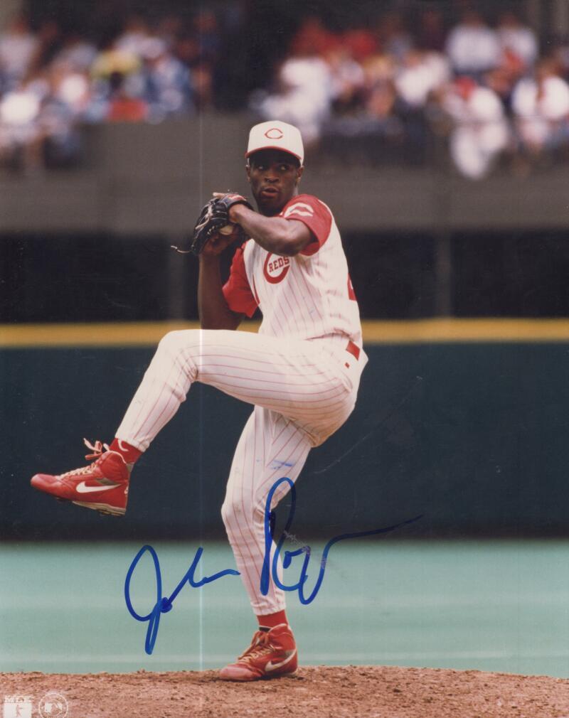 JOHN ROPER  CINCINNATI REDS SIGNED AUTOGRAPHED 8X10 PHOTO W/ COA