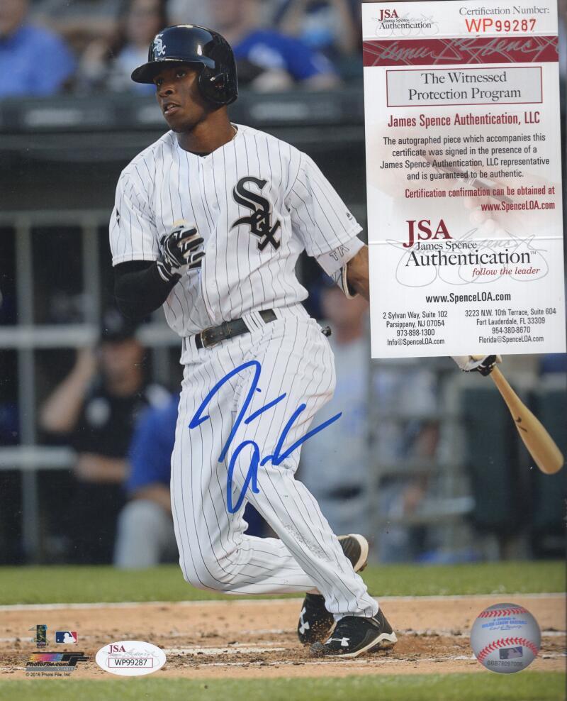 TIM ANDERSON WHITE SOX SIGNED AUTOGRAPHED 8X10 PHOTO JSA WP99287