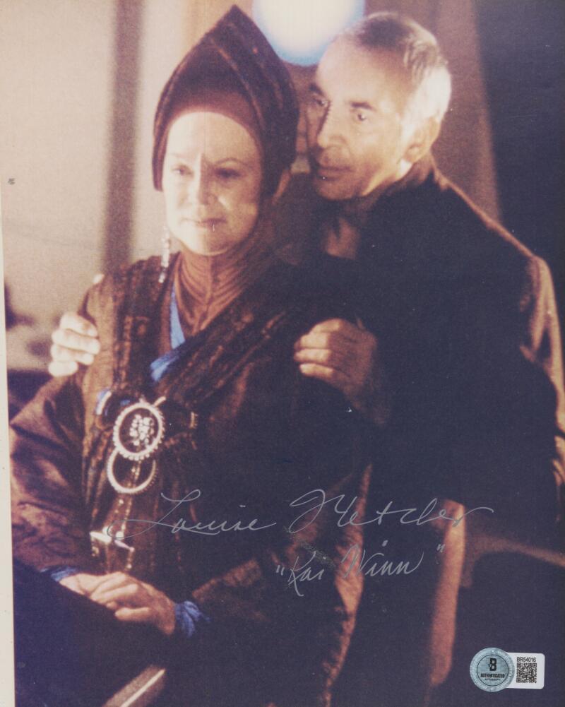 LOUISE FLETCHER KAI WINN SIGNED AUTOGRAPHED  8X10 PHOTO BECKETT AUTH
