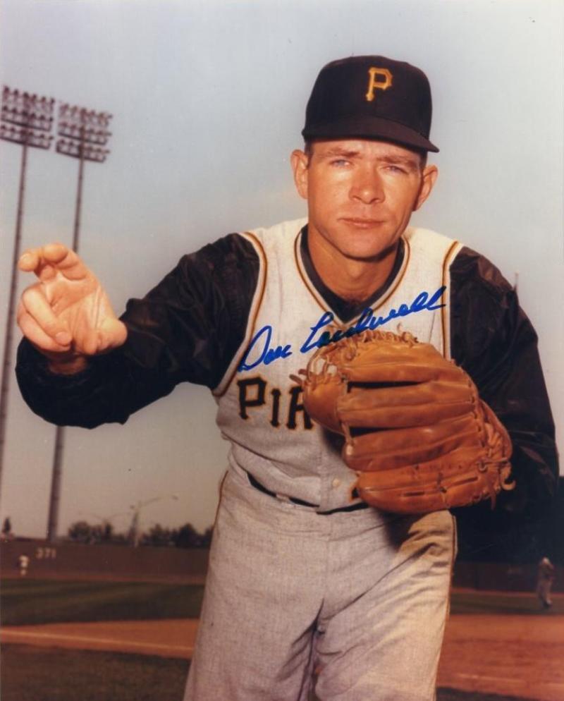 DON CARDWELL PITTSBURGH PIRATES DECEASED SIGNED  8X10 PHOTO W/ COA