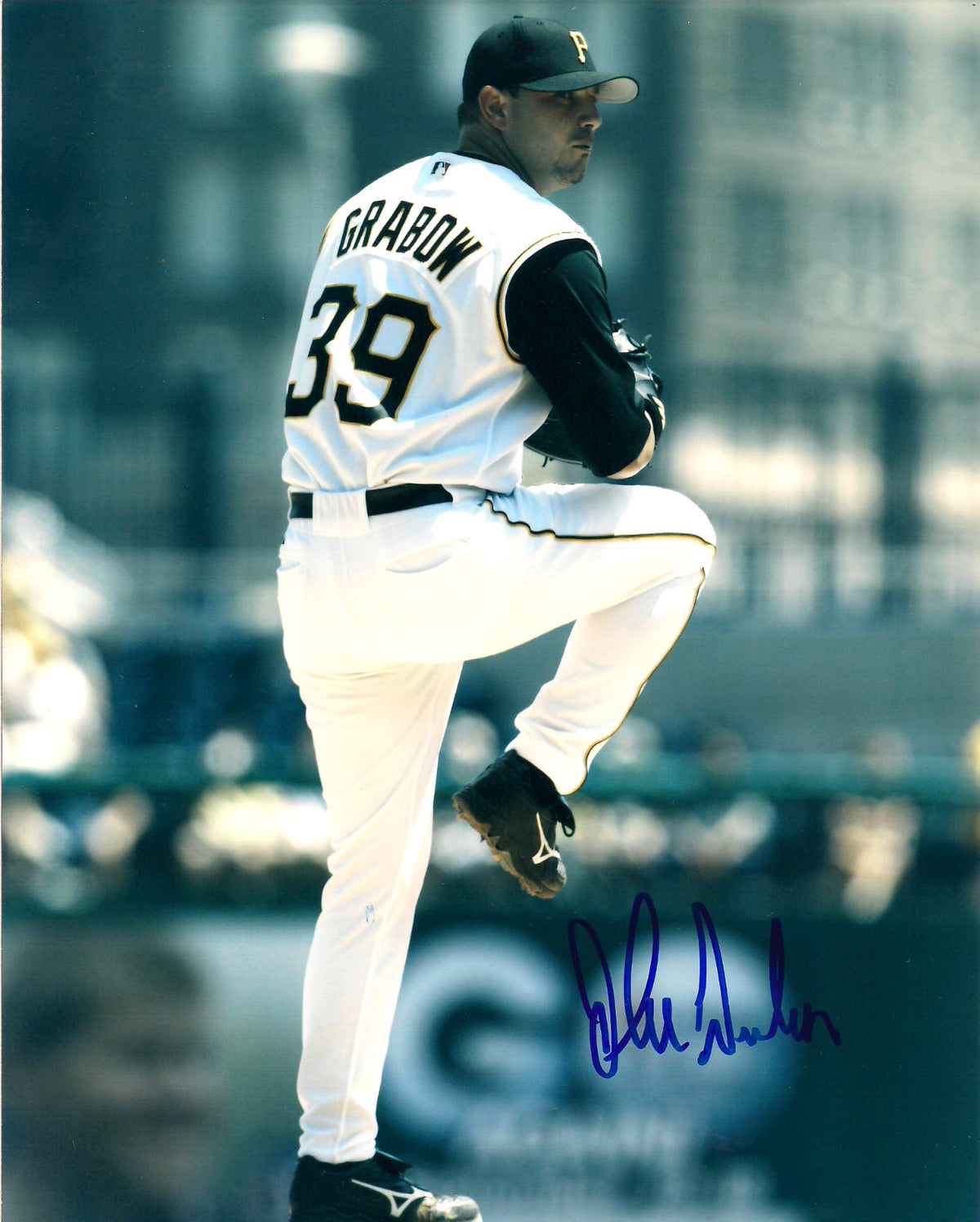 JOHN GRABOW PITTSBURGH PIRATES SIGNED AUTOGRAPHED 8X10 PHOTO W/COA