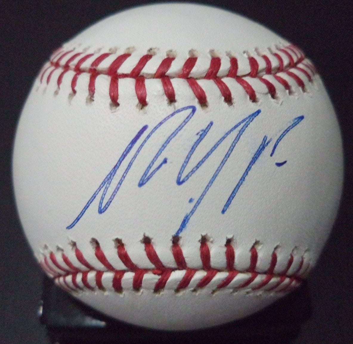 MATT LAPORTA CLEVELAND INDIANS SIGNED AUTOGRAPHED ROMLB BASEBALL W/COA 