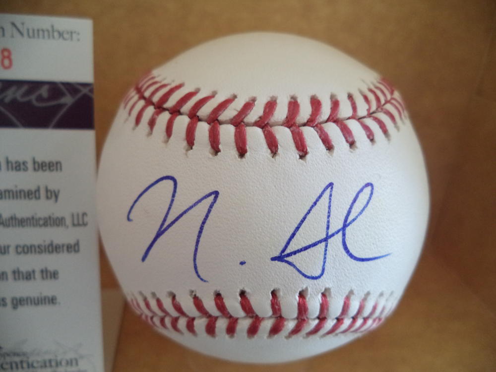 NICK SENZEL CINCINNATI REDS SIGNED AUTOGRAPHED M.L. BASEBALL JSA T67168