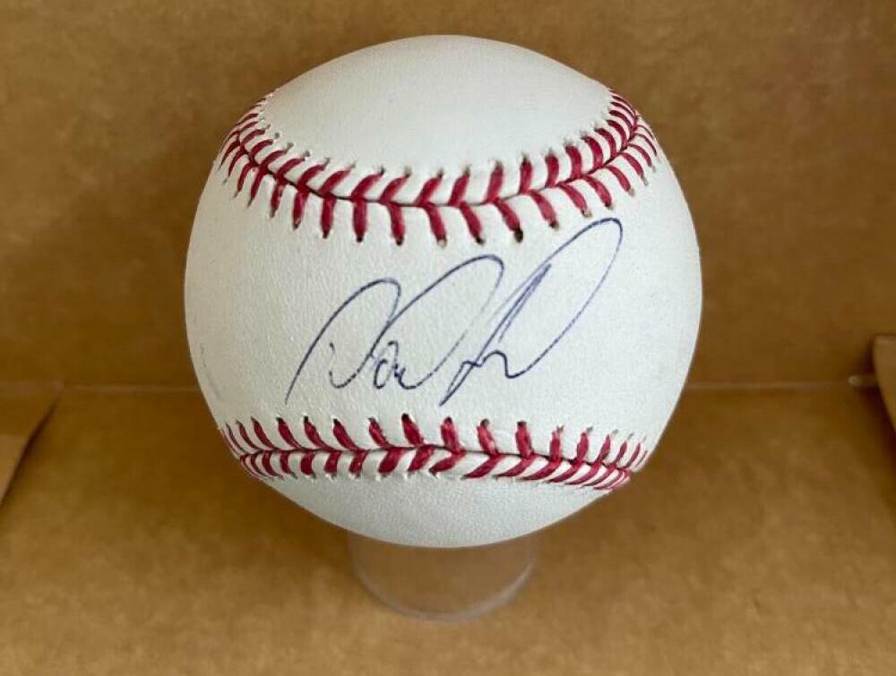 DESMOND LINDSAY NEW YORK METS ROOKIE YEAR SIGNED AUTO M.L. BASEBALL JSA SD26419