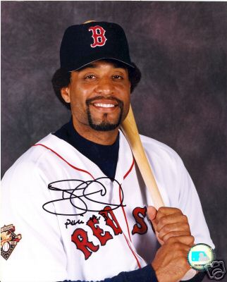 TONY CLARK BOSTON RED SOX SIGNED 8X10 PHOTO W/COA