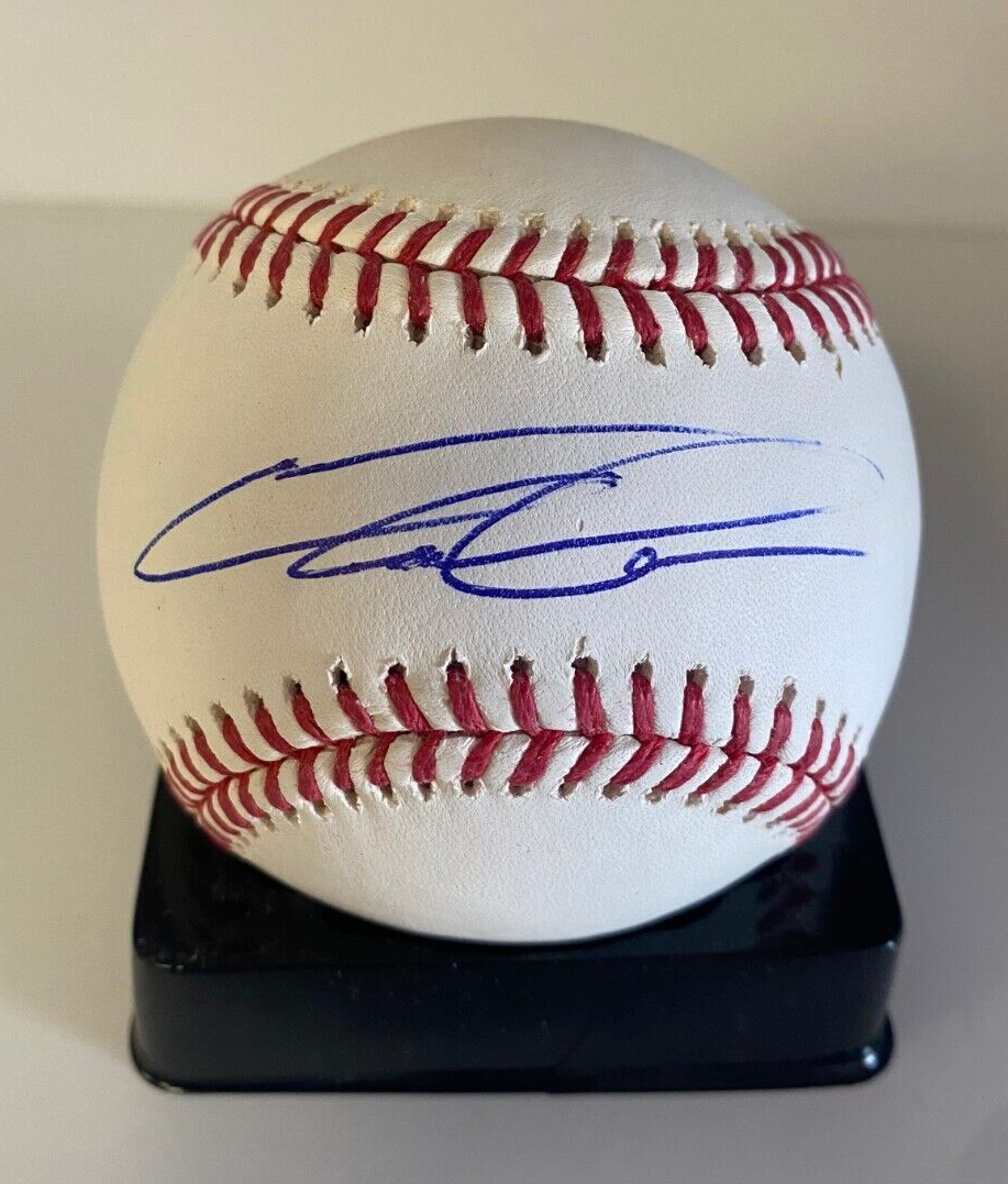 TRISTON CASAS BOSTON RED SOX SIGNED AUTOGRAPHED M.L. BASEBALL BECKETT AUTH ****