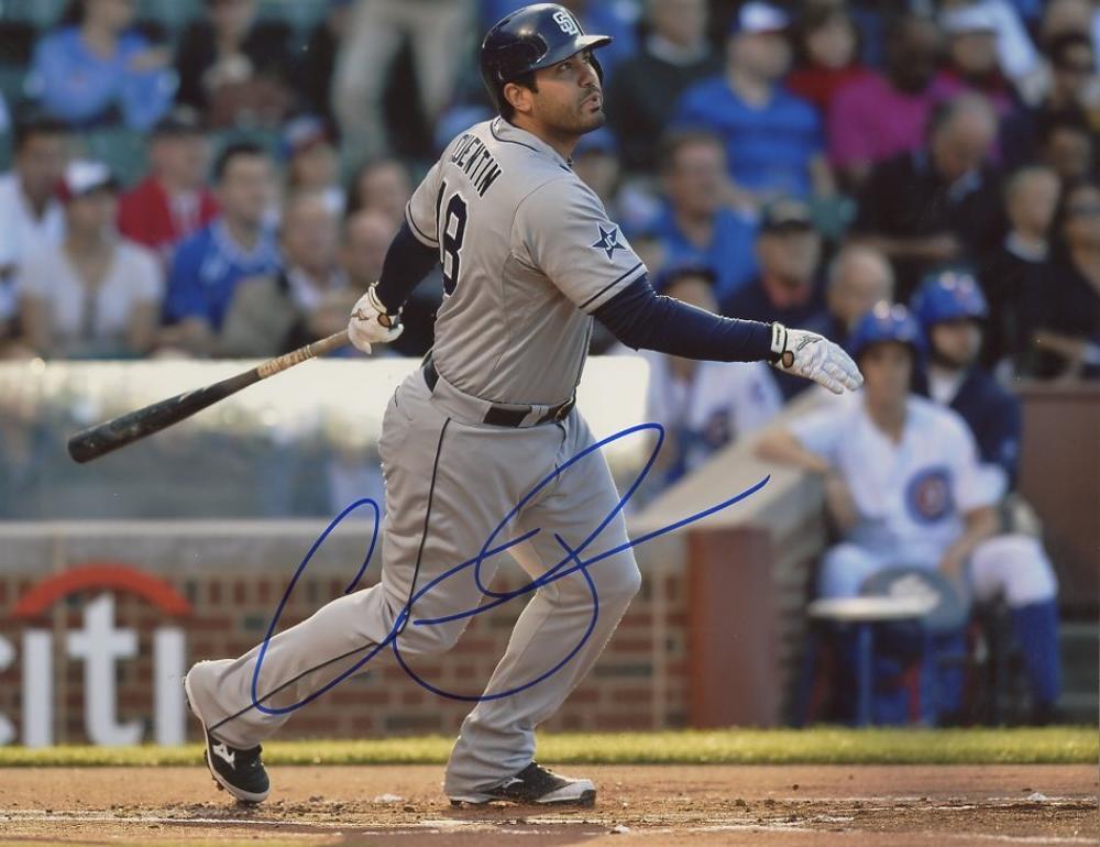 CARLOS QUENTIN HR SAN DIEGO PADRES SIGNED 8X10 W/COA 