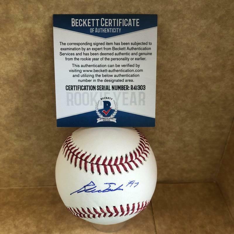 ELOY JIMENEZ CHICAGO WHITE SOX SIGNED AUTOGRAPHED M.L. BASEBALL JSA WP216176