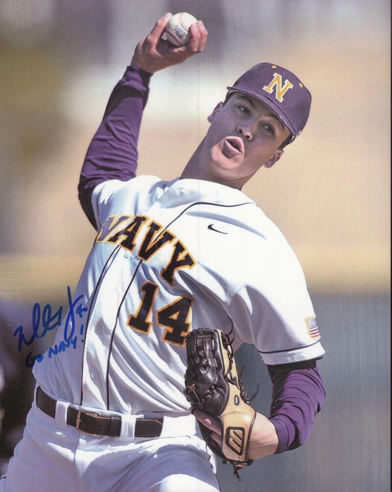 WILL HARRIS "GO NAVY" SIGNED AUTOGRAPHED 8X10 PHOTO W/ COA