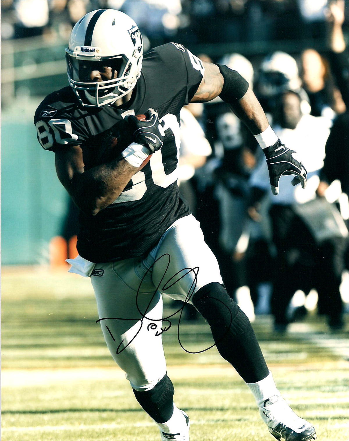 DEREK HAGAN OAKLAND RAIDERS AUTOGRAPHED SIGNED 8X10 PHOTO W/COA