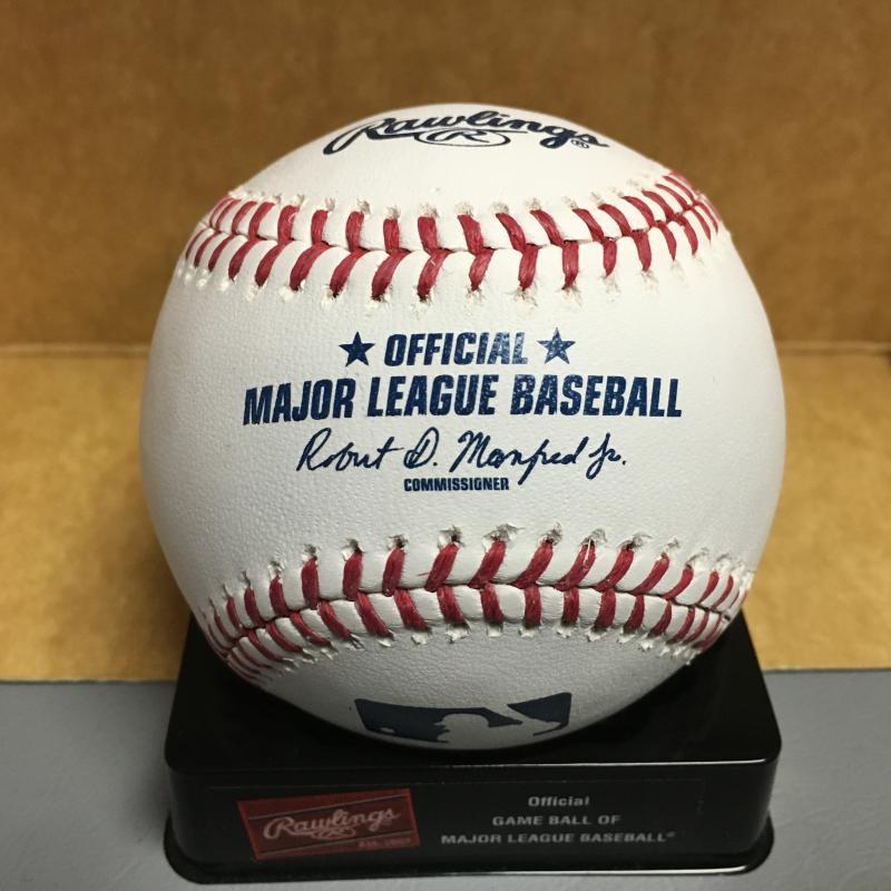 ALEX BLANDINO CINCINNATI REDS M.L. SIGNED BASEBALL W/COA