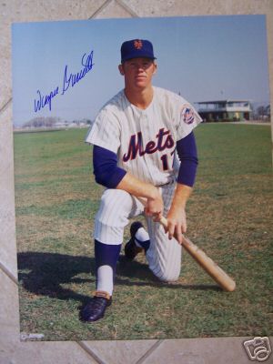 WAYNE GARRETT NEW YORK METS SIGNED 16X20 PHOTO W/COA