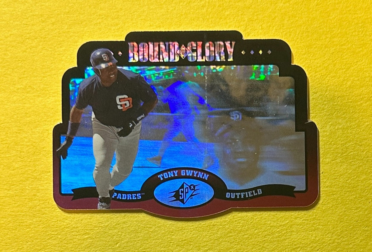 1996 UPPER DECK SPX TONY GWYNN BOUND FOR GLORY #9 PADRES