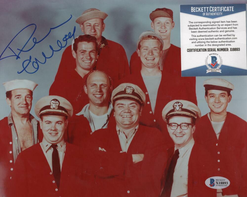 TIM CONWAY COMEDIAN LEGEND  SIGNED 8X10 PHOTO BECKETT X18893