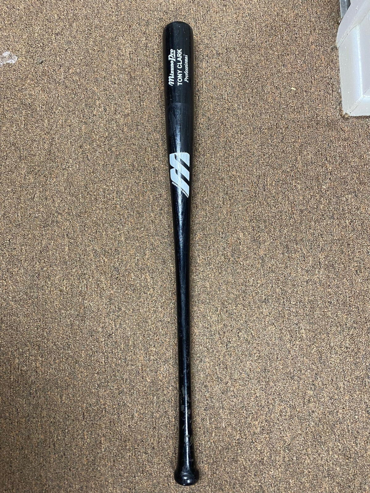 TONY CLARK PADRES TIGERS GAME USED MIZUNO PRO PROFESSIONAL BLACK BAT