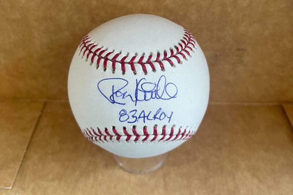 RON KITTLE 83 AL ROY SIGNED AUTOGRAPHED M.L. BASEBALL BASEBALL BAS BA26257