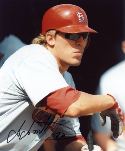 JOE MATHER ST. LOUIS CARDINALS SIGNED 8X10 PHOTO W/COA