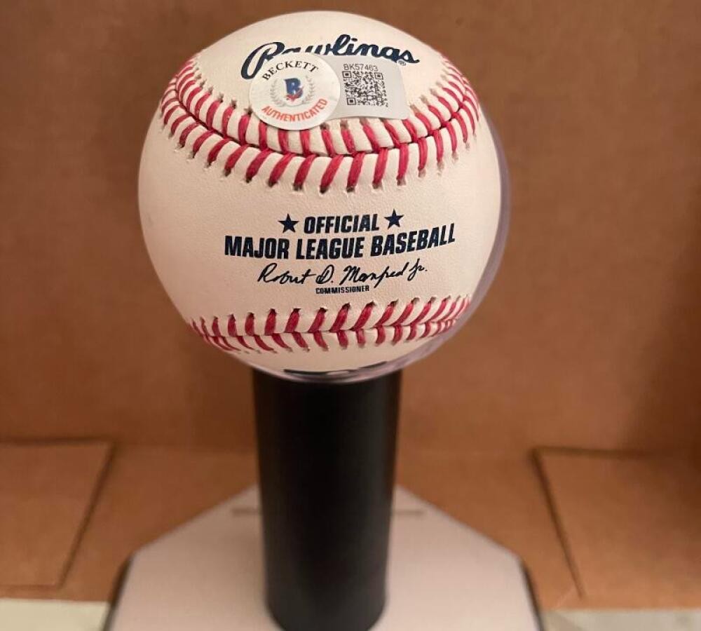 BRAYAN BELLO RED SOX  SIGNED AUTOGRAPHED M.L. BASEBALL BECKETT AUTH