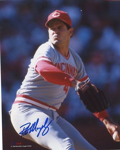 ROB  MURPHY  CINCINNATI  REDS    SIGNED  8X10  PHOTO
