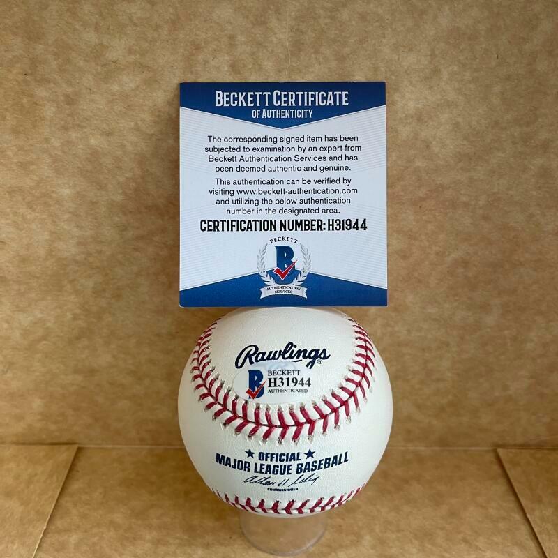 MAURY WILLS LOS ANGELES DODGERS MVP NL 62 SIGNED AUTO M.L. BASEBALL BAS H31944