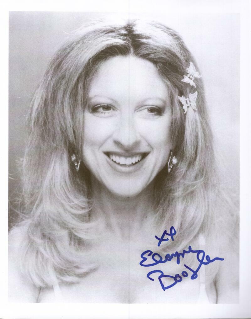 ELAYNE BOOSLER COMEDIAN  SIGNED AUTOGRAPHED 8X10 PHOTO W/ COA