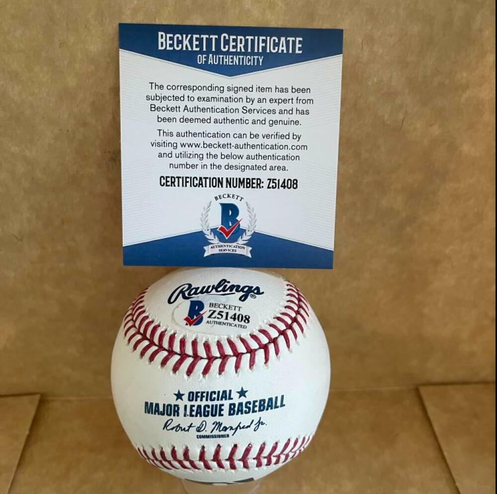 JAY GROOME BOSTON RED SOX  SIGNED AUTOGRAPHED M.L. BASEBALL BAS Z51408