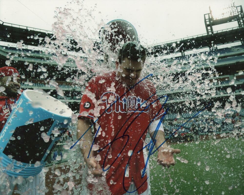 TOMMY JOSEPH PHILADELPHIA PHILLIES SIGNED AUTOGRAPHED 8X10 PHOTO W/ COA