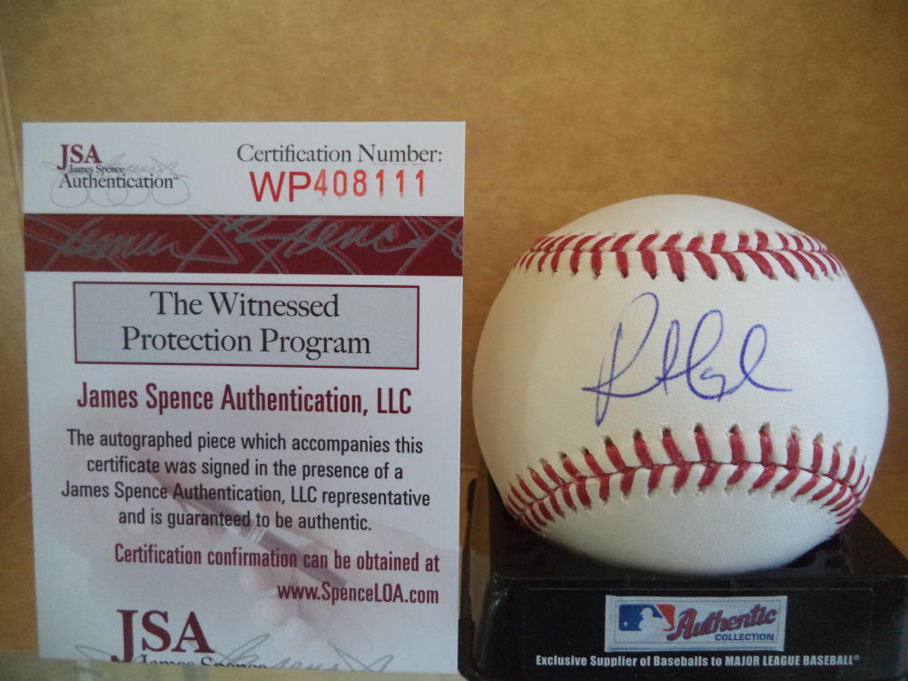 ROBERT GSELLMAN NEW YORK METS SIGNED AUTOGRAPHED ML BASEBALL JSA WP408111