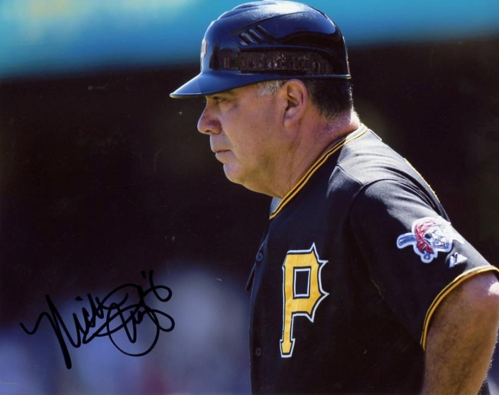 NICK LEYVA PITTSBURGH PIRATES SIGNED AUTOGRAPHED 8X10 PHOTO W/COA