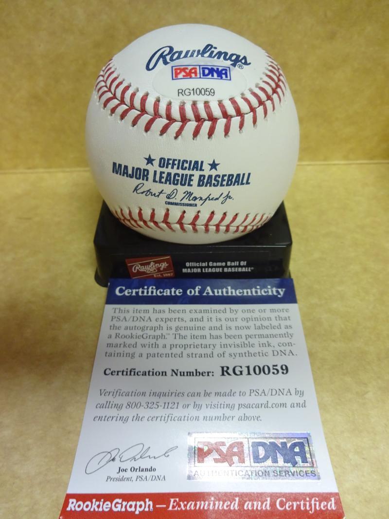 NICK GORDON MINNESOTA TWINS ROOKIE GRAPH SIGNED M.L BASEBALL PSA RG10059