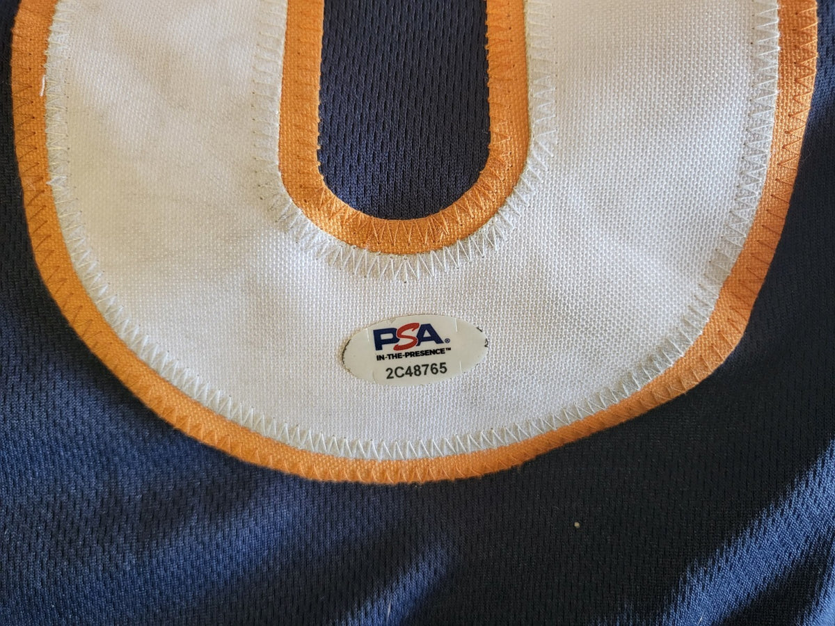 WILLIE GAULT #83 BEARS SIGNED AUTO FOOTBALL JERSEY SZ XL PSA AUTHENTICATED *