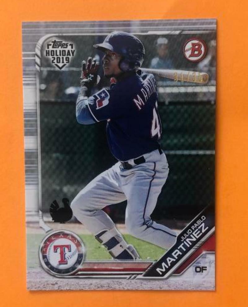 2019 TOPPS BOWMAN JULIO PABLO MARTINEZ 31/35 