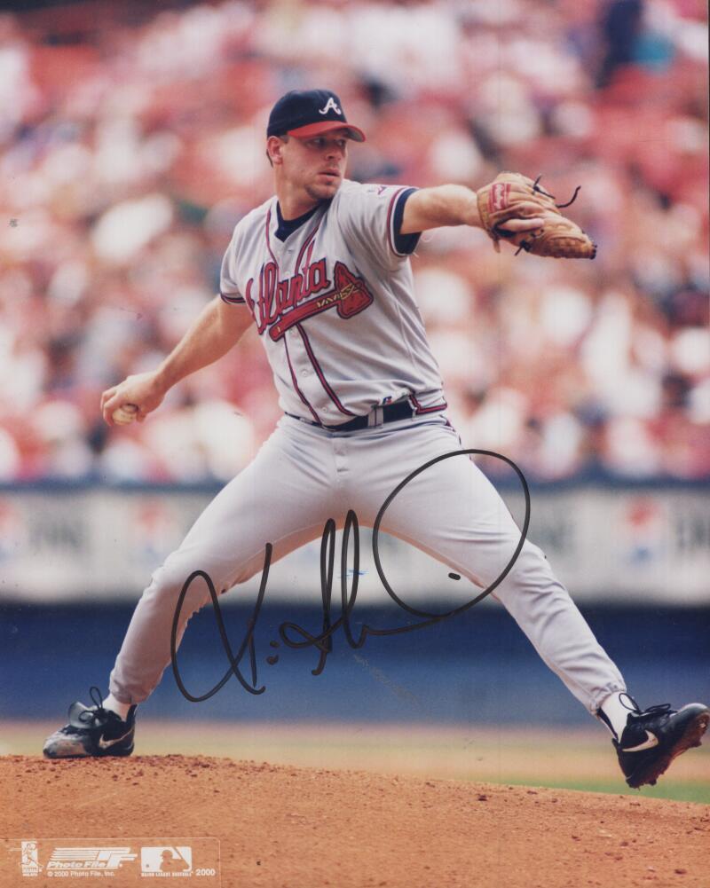 KEVIN MILLWOOD BRAVES SIGNED AUTOGRAPHED 8X10 PHOTO W/ COA