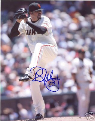 RANDY  MESSENGER  SF  GIANTS   SIGNED  8X10