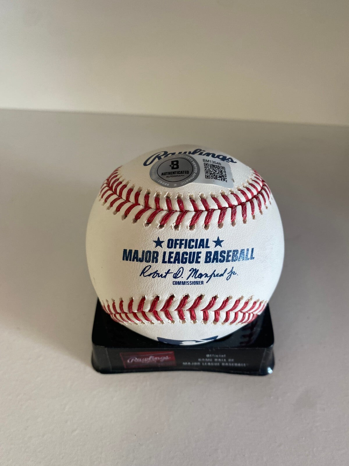 RICO PETROCELLI RED SOX 67 A.L. CHAMPS #6 SIGNED AUTO M.L. BASEBALL BECKETT ***