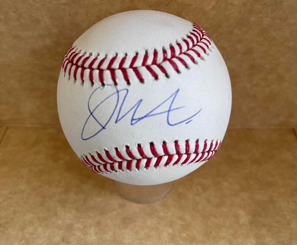 JAY ALLEN REDS SIGNED AUTOGRAPHED M.L. BASEBALL W/ COA
