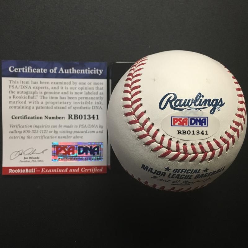 A.J. REED HOUSTON ASTROS 2014 GOLDEN SPIKES  ROOKIE SIGNED  BASEBALL PSA RB01341