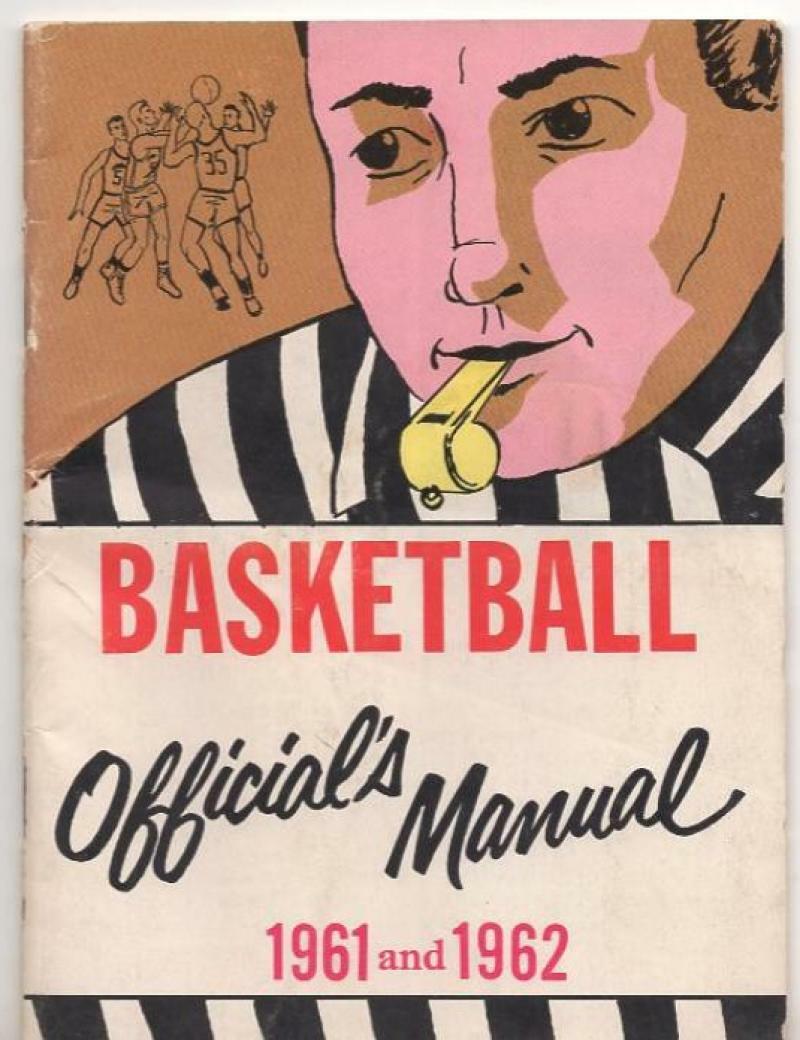 1961 AND 1962 BASKETBALL OFFICIAL MANUEL GREAT SHAPE