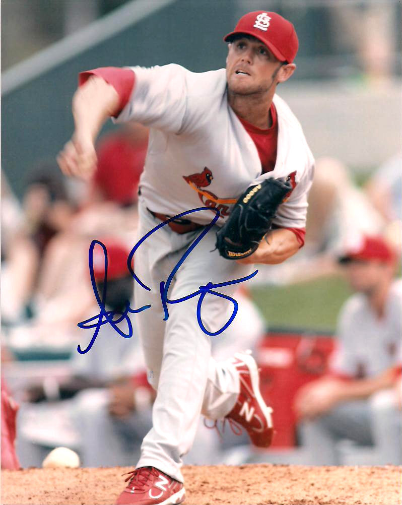 ADAM REIFER ST LOUIS CARDINALS SIGNED AUTOGRAPHED 8X10 PHOTO W/COA