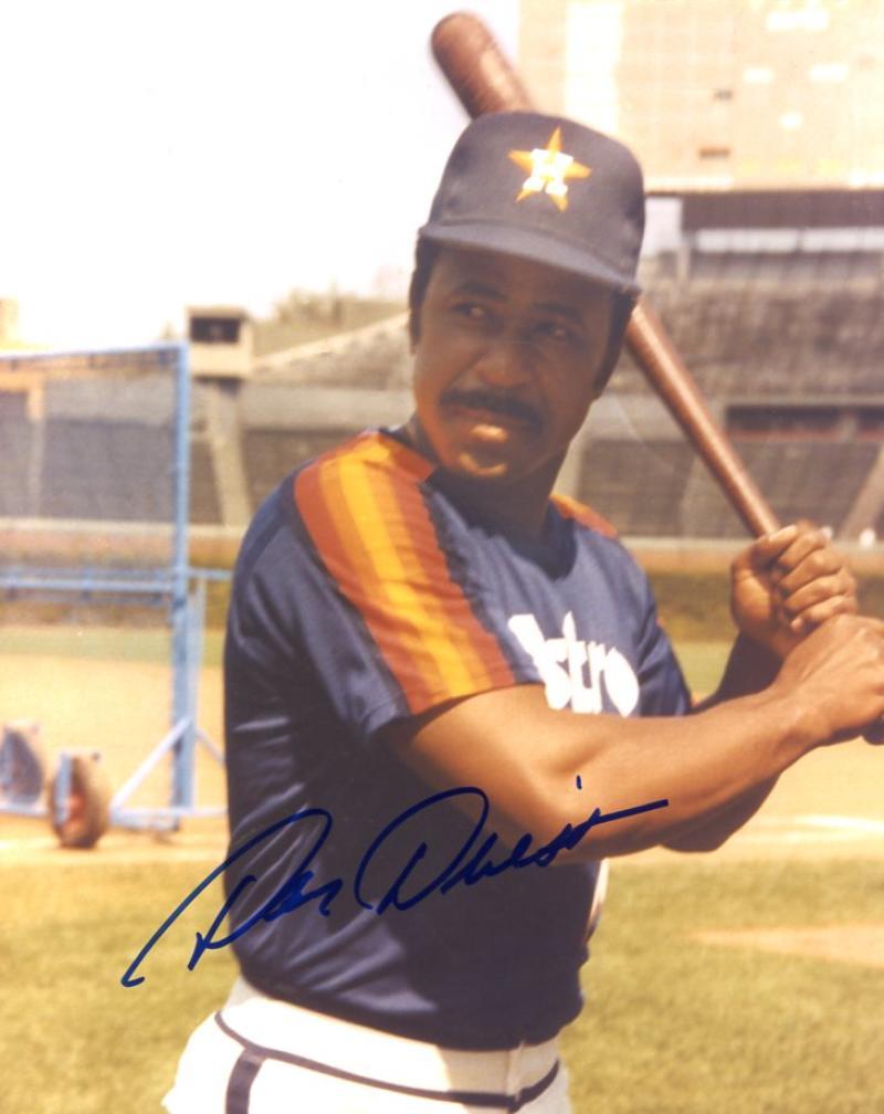 DAN DRIESSEN HOUSTON ASTROS SIGNED AUTOGRAPHED 8X10 PHOTO W/COA