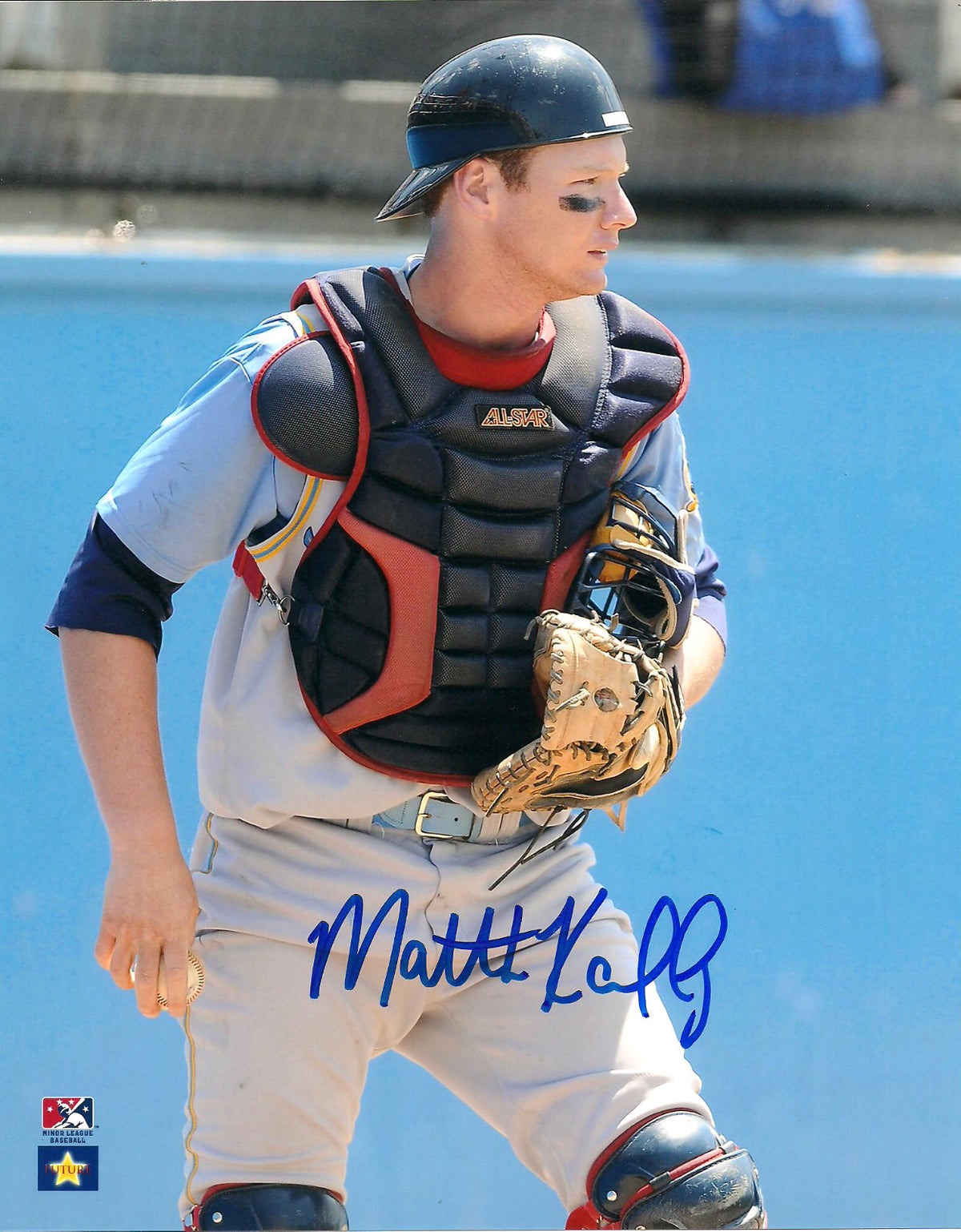MATT KENNELLY ATLANTA BRAVES SIGNED AUTOGRAPHED 8X10 PHOTO W/COA