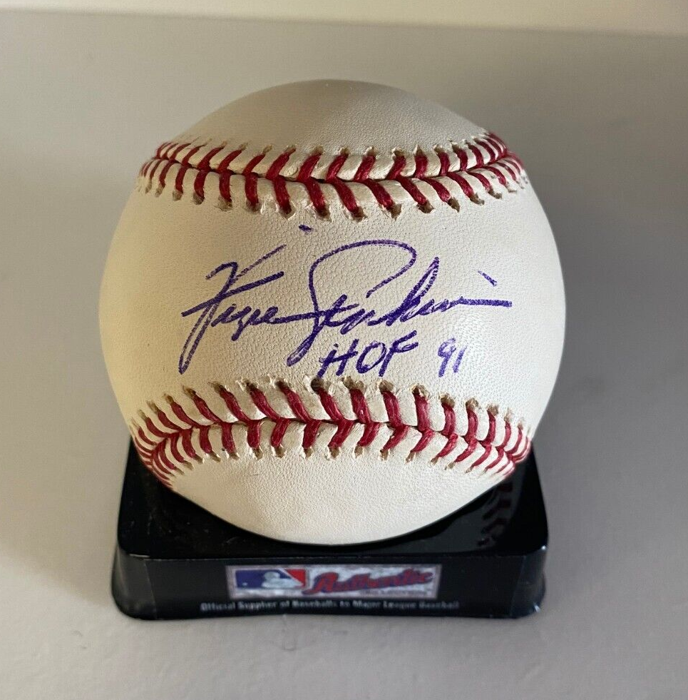 FERGIE JENKINS CUBS HOF 91 SIGNED AUTOGRAPHED M.L BASEBALL BECKETT
