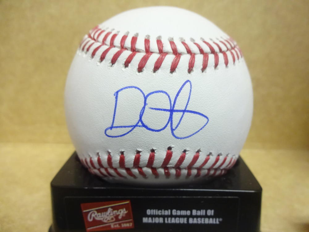 DILLON  OVERTON OAKLAND A'S SIGNED M.L. BASEBALL W/COA