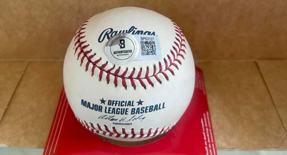 ART HOWE A'S/CARDINALS/PIRATES  SIGNED AUTOGRAPHED M.L. BASEBALL BECKETT AUTH