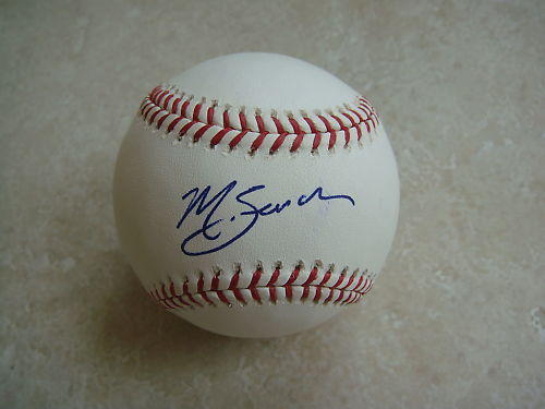 MICHAEL BOWDEN BOSTON RED SOX SIGNED OFFICIAL ML BALL